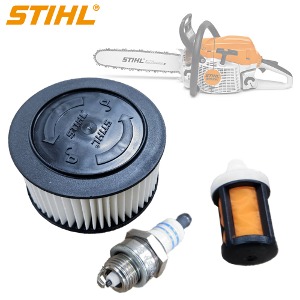 [부품] STHIL 스틸 엔진톱 MS 261 전용  소모품세트(연료필터 에어필터 점화플러그)